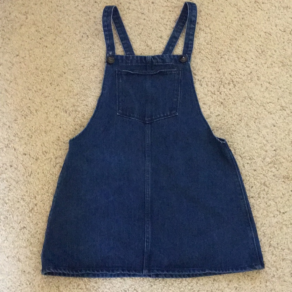 Zara jean overalls dress 😍